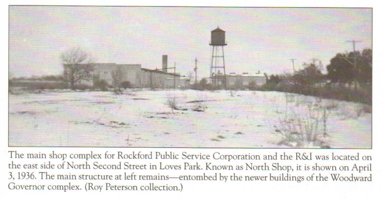 THE WOODWARD GOVERNOR COMPANY LOVES PARK PROPERTY BEFORE 1940